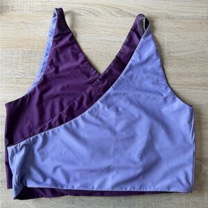 Stylish Purple and Lavender Bikini Set